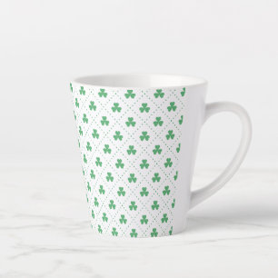Clover Leaves Pattern St. Patrick's Day-53224 Latte Mug