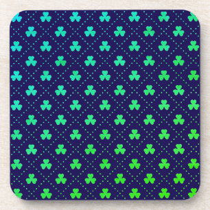 Clover Leaves St. Patrick's Day Pattern-53223 Coaster
