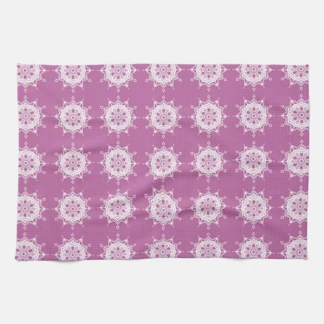 Clover Mandala Tea Towel (Horizontal)