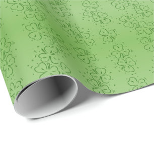 Clover Over and Over Wrapping Paper