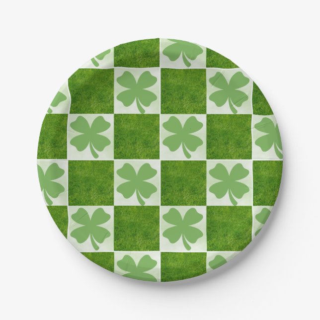 Clover Paper Plate (Front)