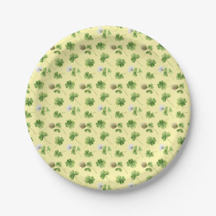Clover Paper Plate