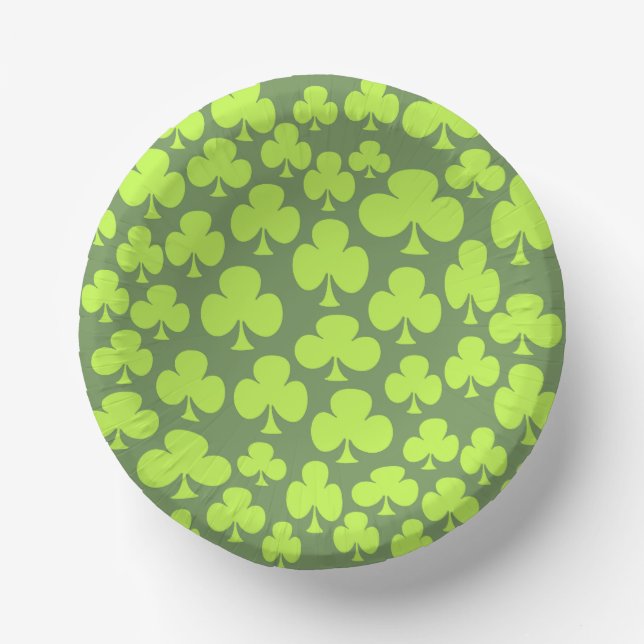 Clover Paper Plate (Front)