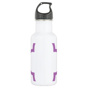 Clover Pattern 1 Radiant Orchid 532 Ml Water Bottle