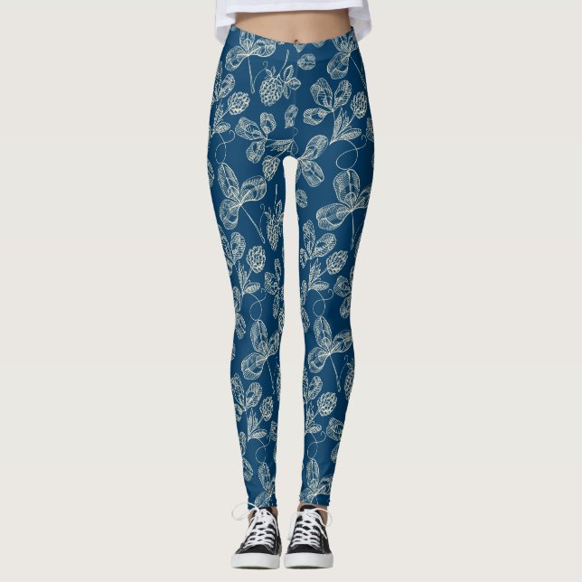 Clover Pattern Leggings (Front)