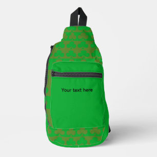 Clover Personalised Pattern Sling Bag