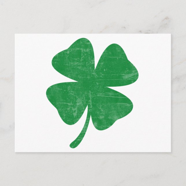 Clover Postcard (Front)