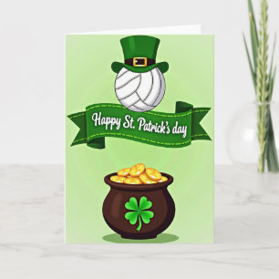 Clover Pot St Patricks Day Card