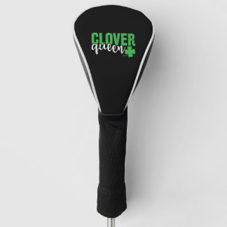 Clover Queen St. Patricks Day Golf Head Cover