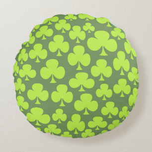 Clover Round Cushion