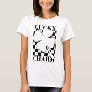 Clover’s Embrace: The Essence of Fortune T-Shirt