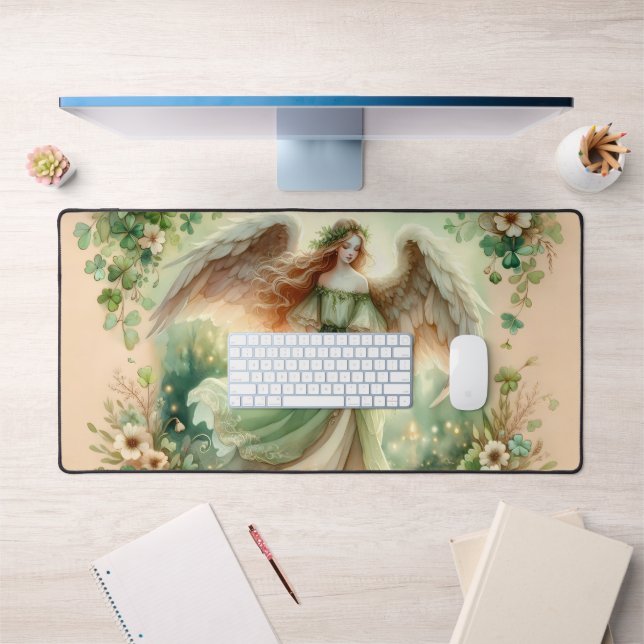 Clover Serenity Angel Desk Mat (Office 1)