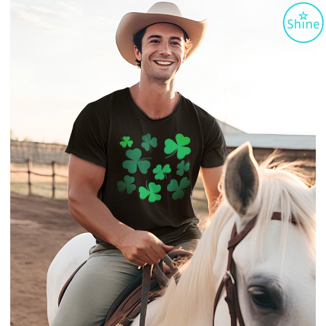 Clover Shamrock Ireland Irish Pride St Patrick's T-Shirt (Creator Uploaded)