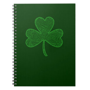 Clover Spiral Notebook