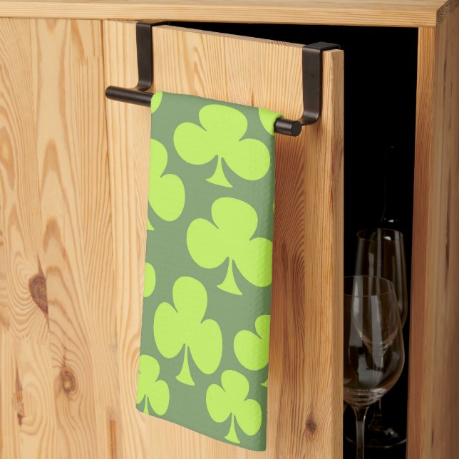 Clover Tea Towel (Thirds Fold)
