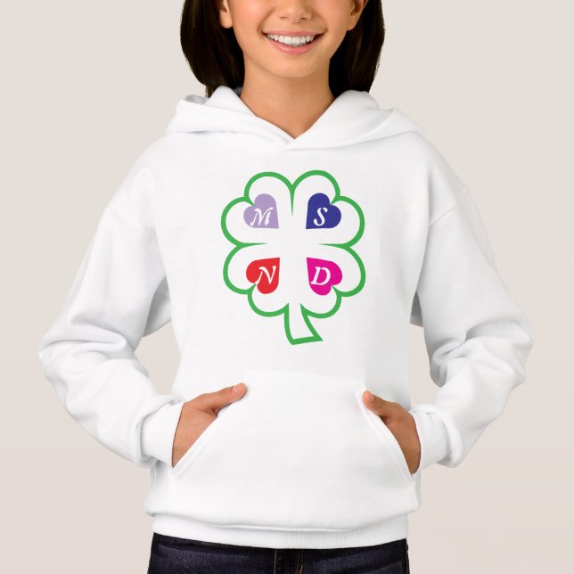 Clover with hearts  (Front)