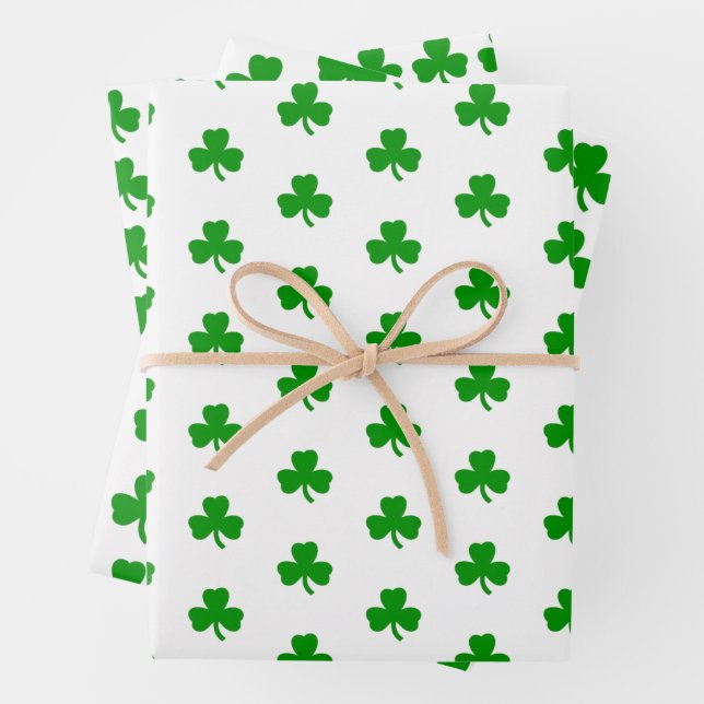 Clover Wrapping Paper Sheets  (In situ)
