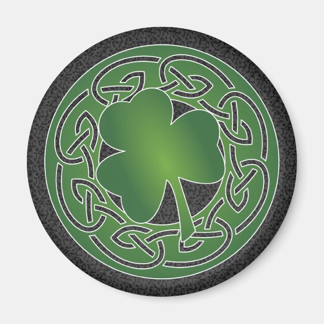 Cloverleaf - St Patrick's Day Magnet (Front)