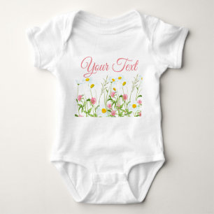 Clovers & Daisies Baby Bodysuit