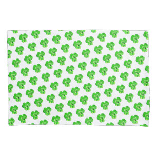 Clovers Dew Drops - Choose your color Pillowcase