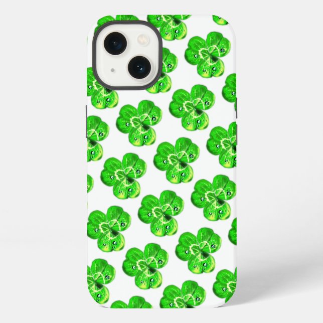 Clovers iPhone Case (Back)