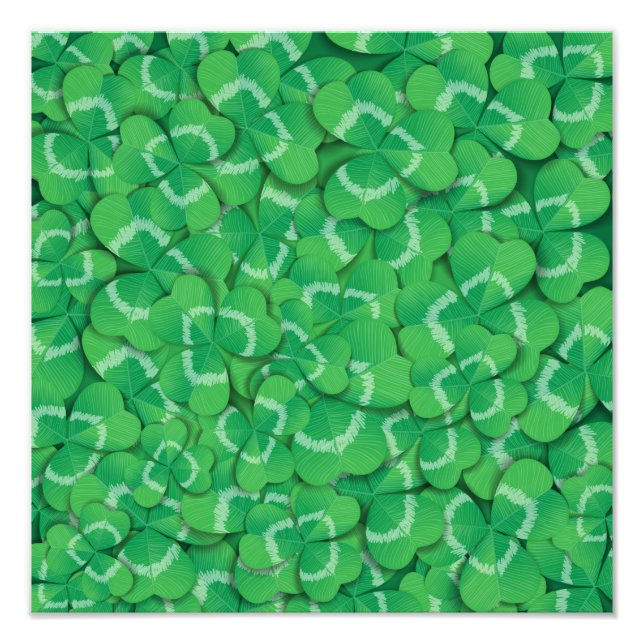 Clovers Photo Print (Front)