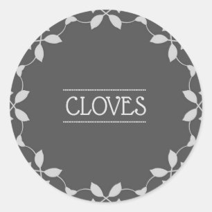 Cloves Spice Jar Label