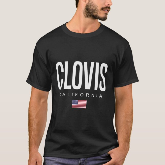 Clovis California Ca T-Shirt (Front)
