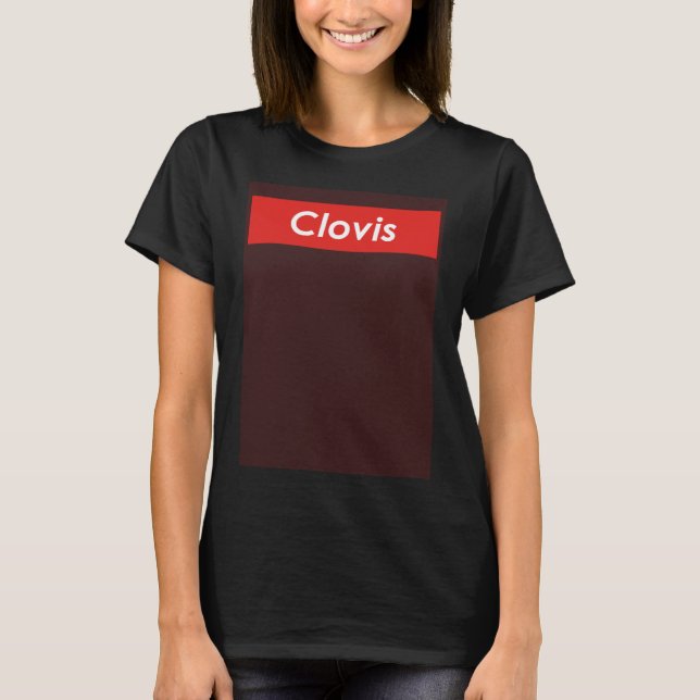 Clovis California T-Shirt (Front)