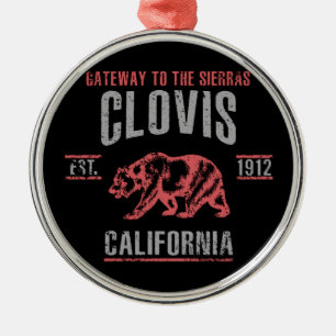 Clovis Metal Tree Decoration