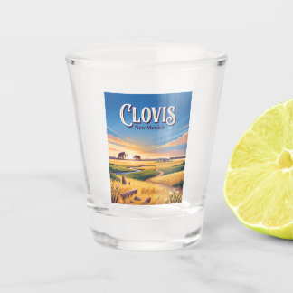 Clovis, New Mexico Shot Glass