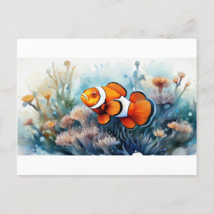 Clowfish Postcard