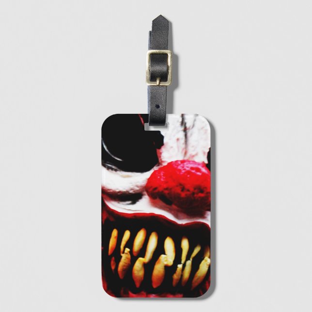 Clown 1 bc ltcna luggage tag (Front Vertical)