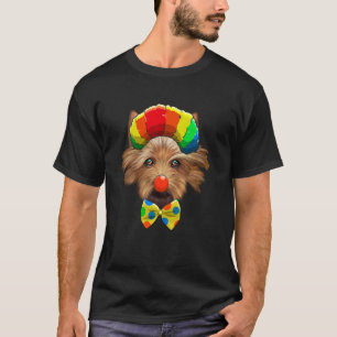 Clown Australian Terrier Circus Dog T-Shirt