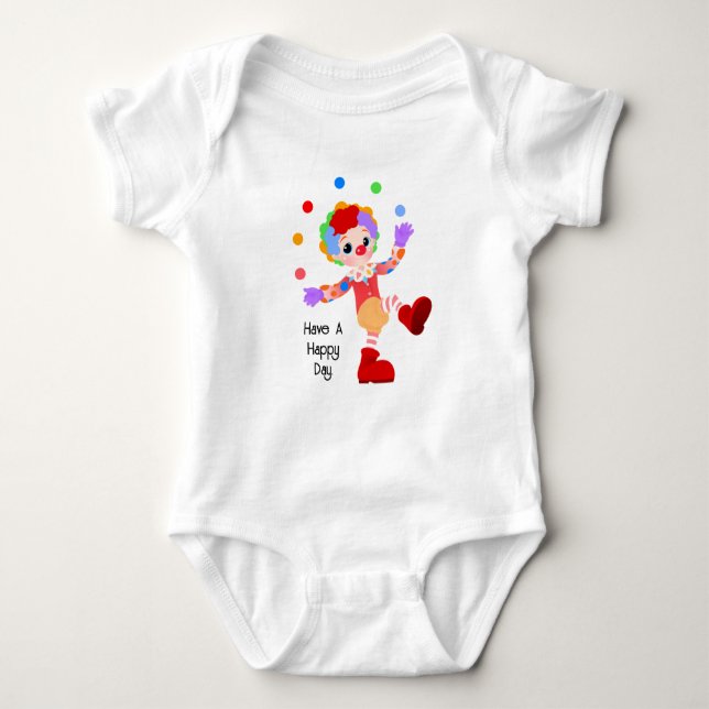 Clown Baby Bodysuit (Front)