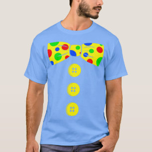 Clown Big Bow Tie tshirt Funny tacky clown outfit 