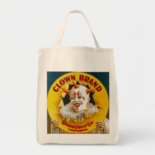 "Clown Brand citrus crate label, circa 1940" Tote Bag