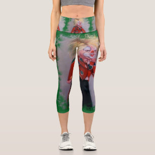 Clown Capri Leggings