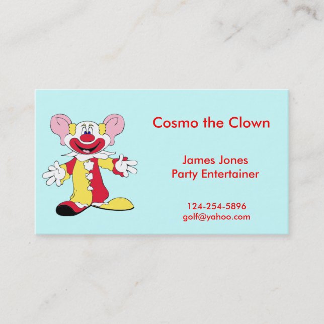 Clown Card (Front)