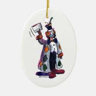 cLoWn Ceramic Tree Decoration
