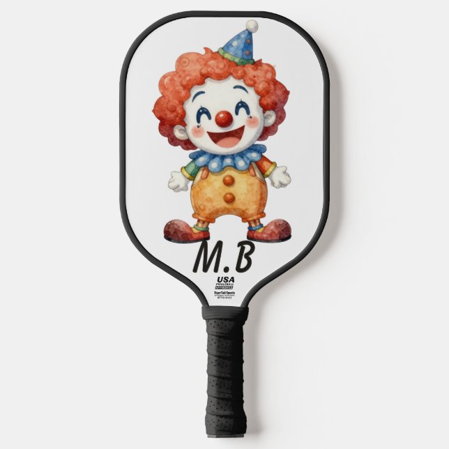 Clown Circus Humour Pickleball Paddle (Front)