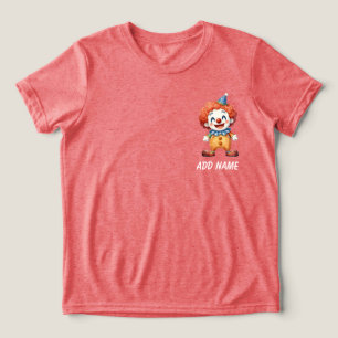 Clown Circus Humour Tri-Blend Shirt