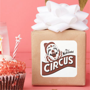Clown circus Sticker