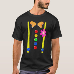 Clown Costume Circus Costume Halloween T-Shirt