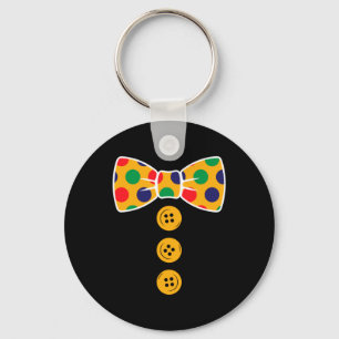 Clown Costume Halloween Funny Circus Clown Gift Key Ring