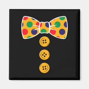 Clown Costume Halloween Funny Circus Clown Gift Magnet