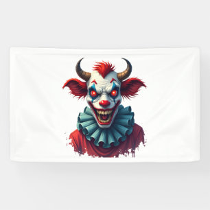 Clown Cow of Terror Banner