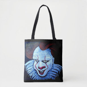 Clown:Evil Tote Bag