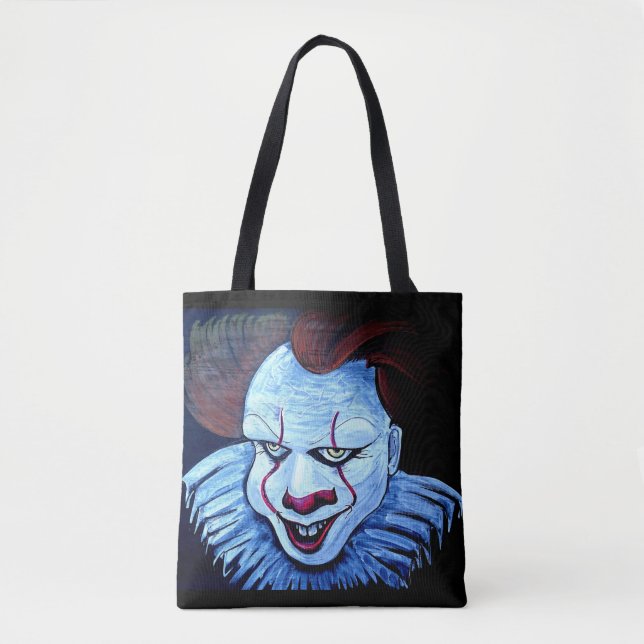 Clown:Evil Tote Bag (Front)