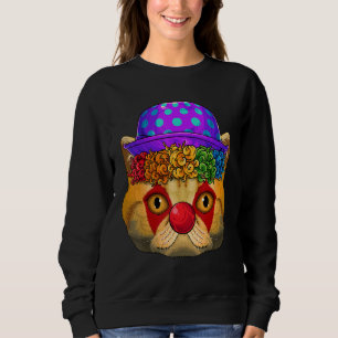 Clown Exotic Shorthair Circus Carnival Costume The Sweatshirt